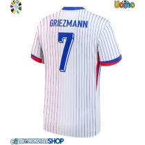 Maglie da calcio Francia Antoine Griezmann #7 Seconda Maglia Europei 2024 Manica Corta